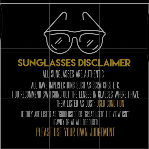 Ray-Ban Brown and Gold Sunglasses - Picture 7 of 7